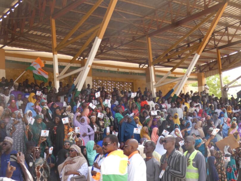 NIGER: Un meeting de soutien au CNSP à Dosso